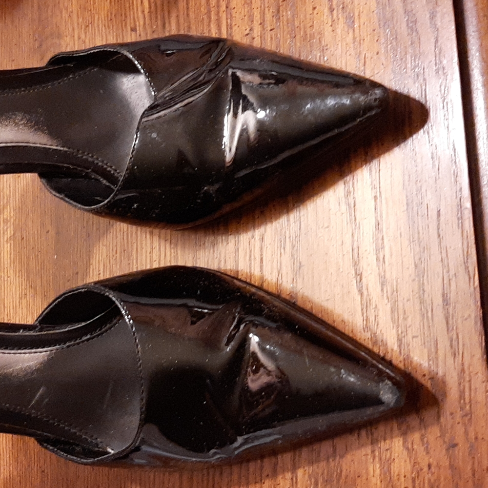 Nine West 6 1/2 Ankle Strap Pointy Toe Heels - Picture 6 of 14